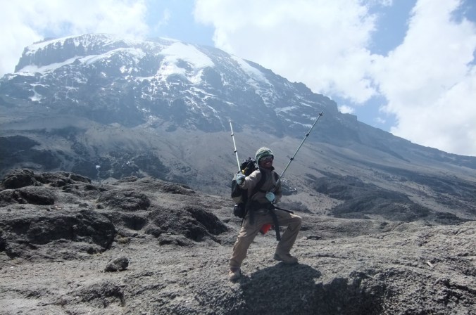Kilimanjaro Top of Baranco Wall