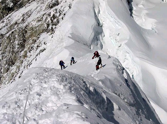 Island Peak Summit Ridge