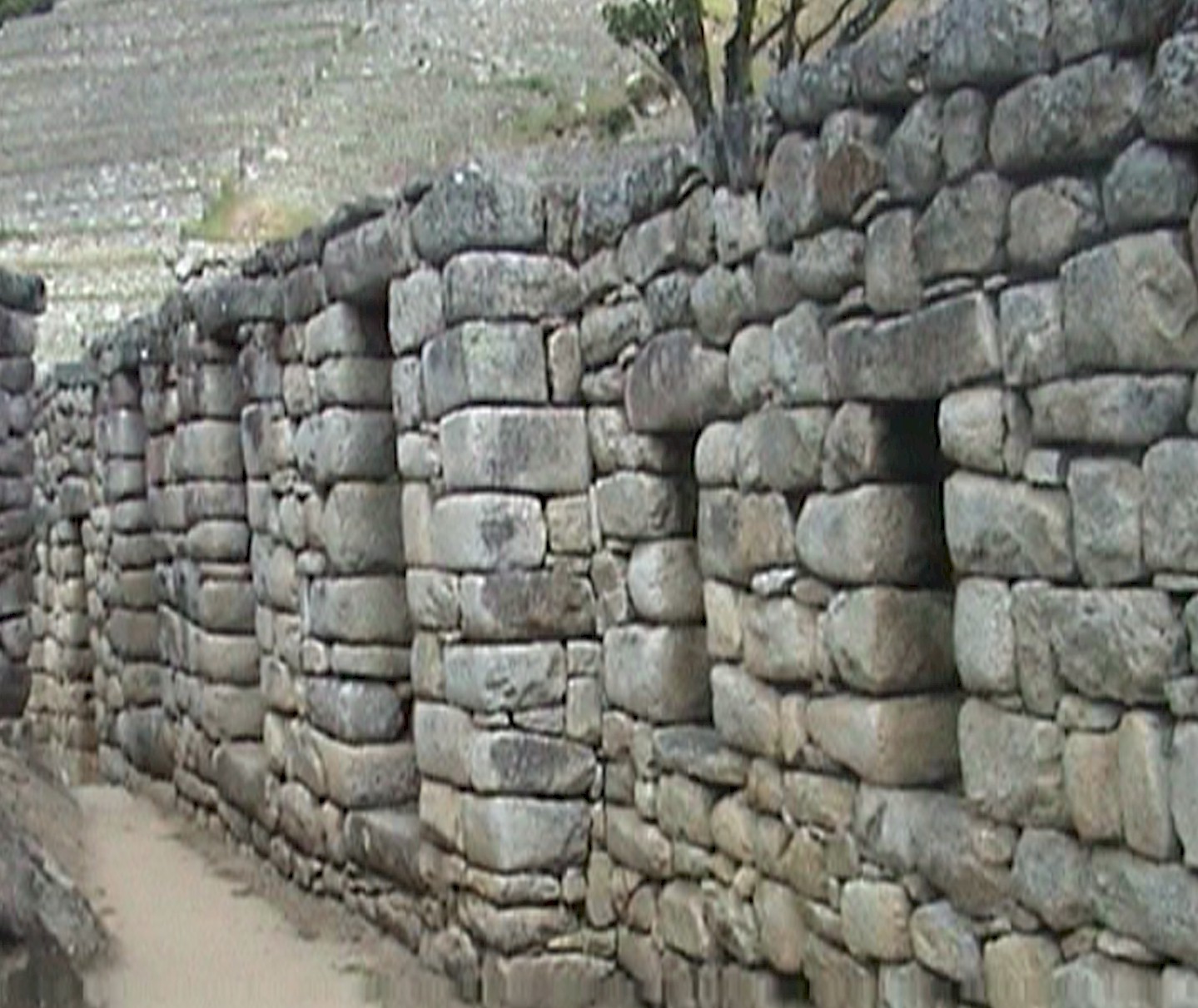 Inca Ruins at Machu Picchu