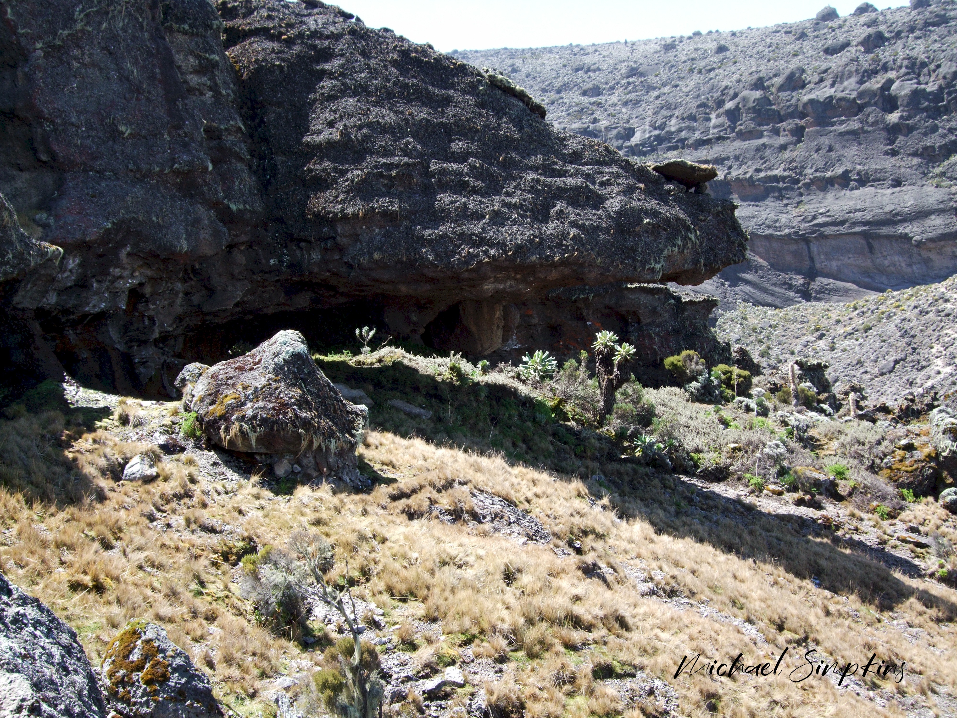 Cave on Kilimanjaro