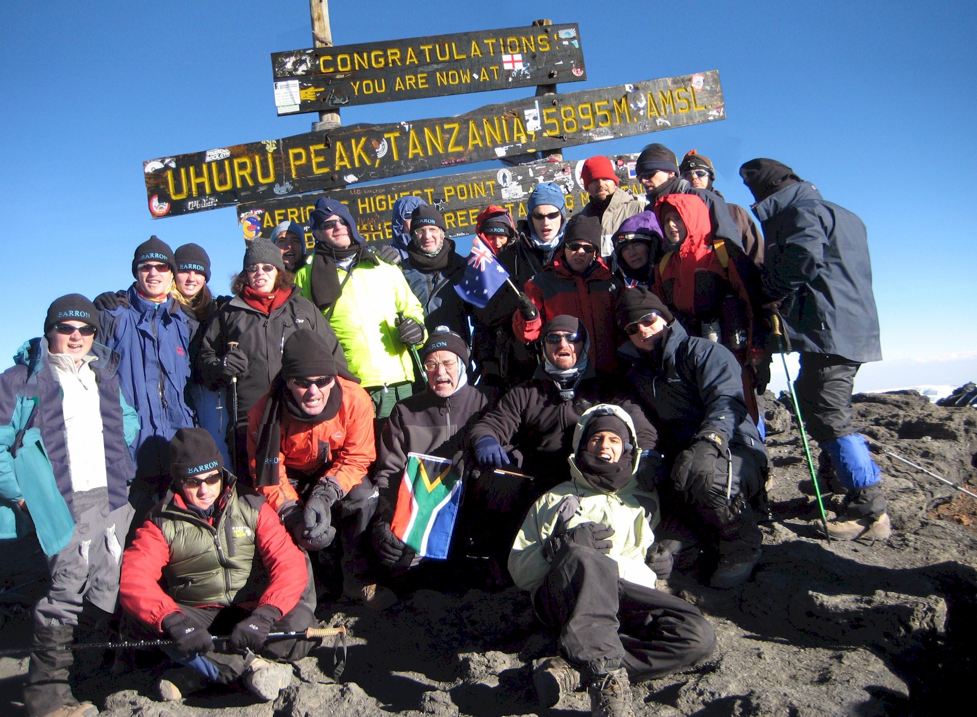 Blind climbers on Kilimanjaro